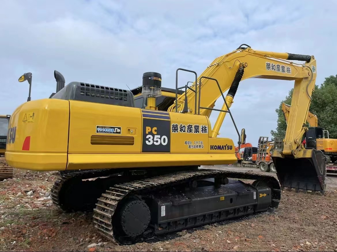 Used Komatsu PC350 excavator exported from Japan