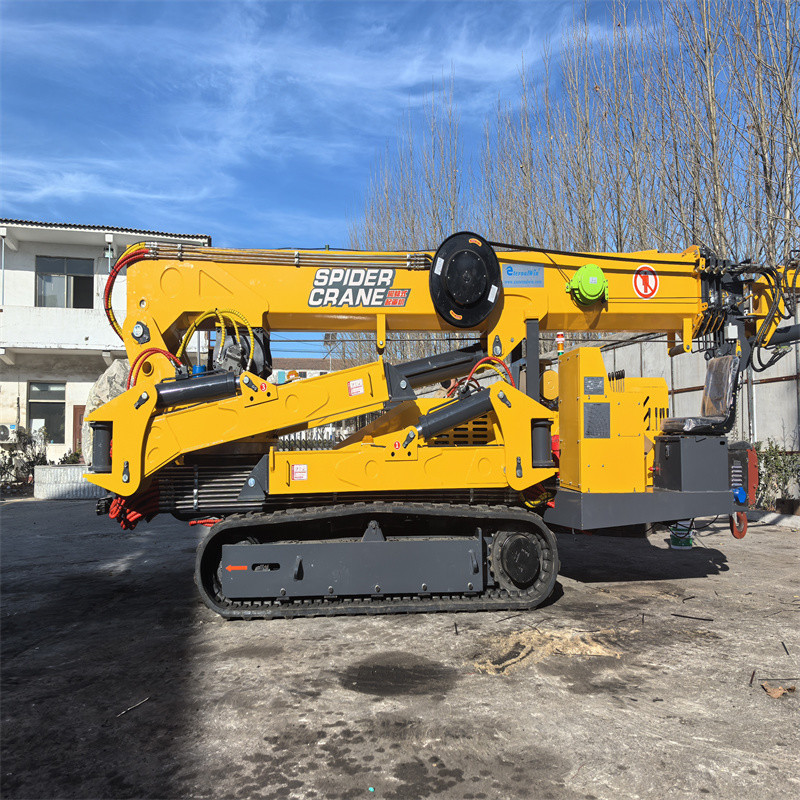 10 Ton Electric and Diesel Power Spider Crane for Versatile Lifting