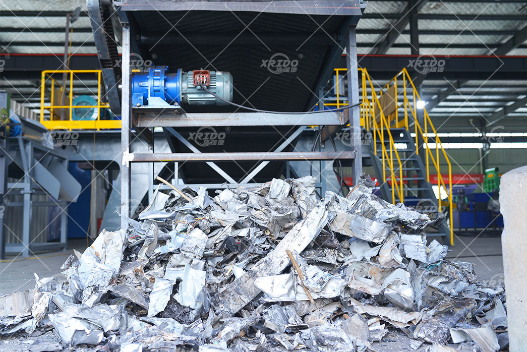 Home Appliance Shell Shredder Industrial Waste Shredder For Scrap Metal Recycling