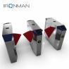 Buy cheap RS485 Dry Contact Railway Turnstile Security Doors Brushless Motor from wholesalers