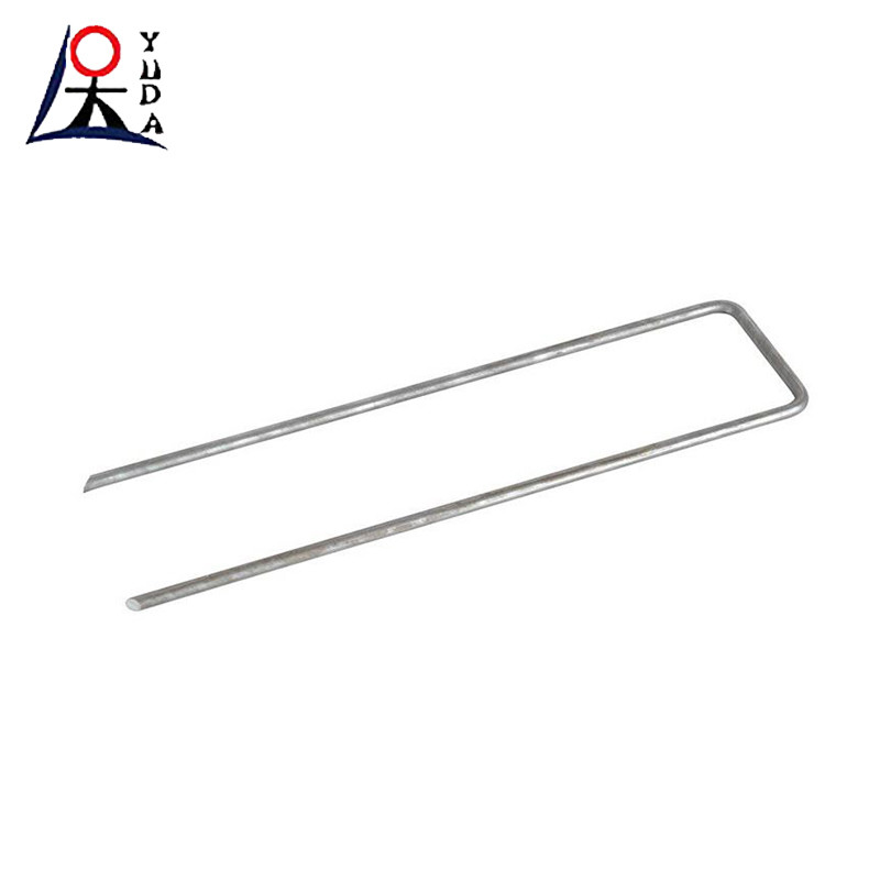 Garden Turf Sod Staples Steel Galvanized Steel U-Type Nail