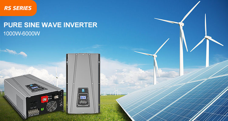5kva Off Grid Pure Sine Wave 40Hz-70Hz 5000 Watt Dc To Ac UPS Power Inverter