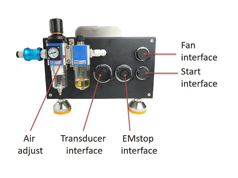 20KHz Ultrasonic Battery Welder , 8 KW Copper Wire Soldering Machine