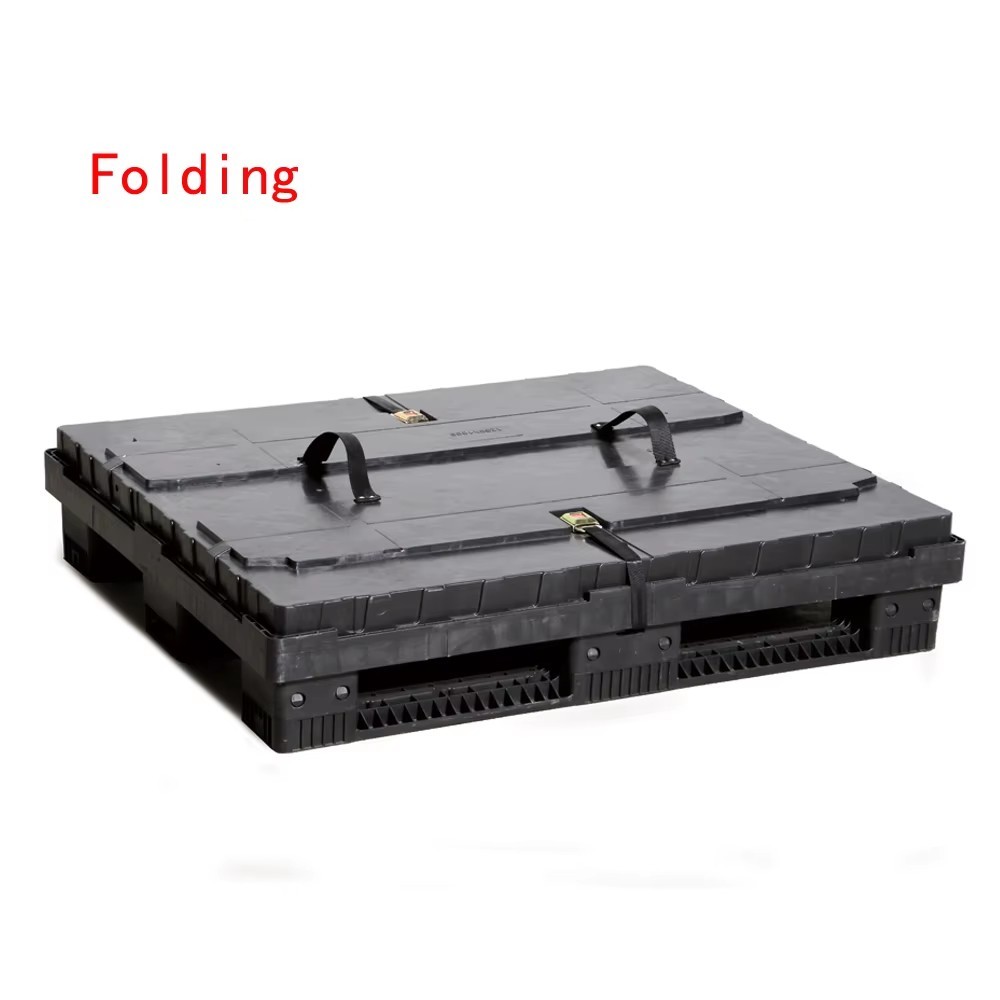 Large Collapsible Plastic Pallet Boxes For Warehouse & Logistics Use