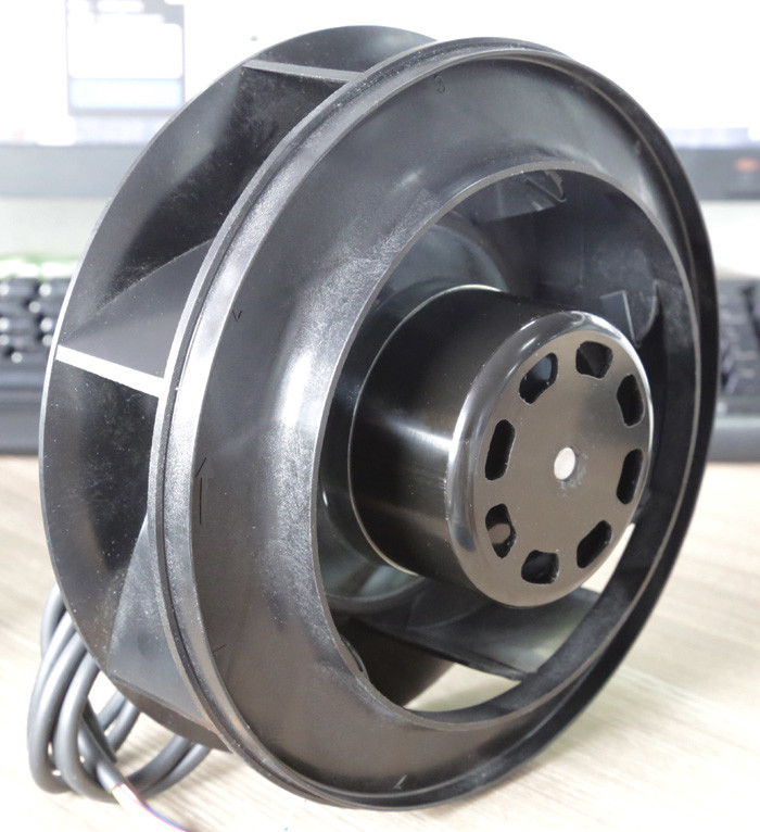 Backward Curved Centrifugal Exhaust Fan Blower 175mm Diameter High Efficiency