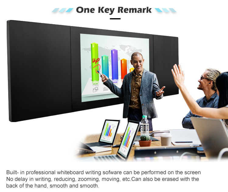 First Rate Android+Win10 Optional School Touch Screen Electronic Chalk Board Intelligent Blackboard