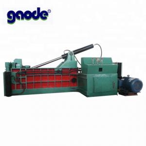 Buy cheap 1350KN 21.5Mpa Hydraulic Scrap Baler Machine Horizontal Baling Press product