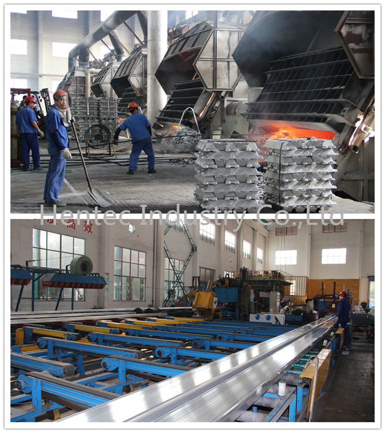 Customized aluminium round tube , extruded aluminum tubing corrosion resistant