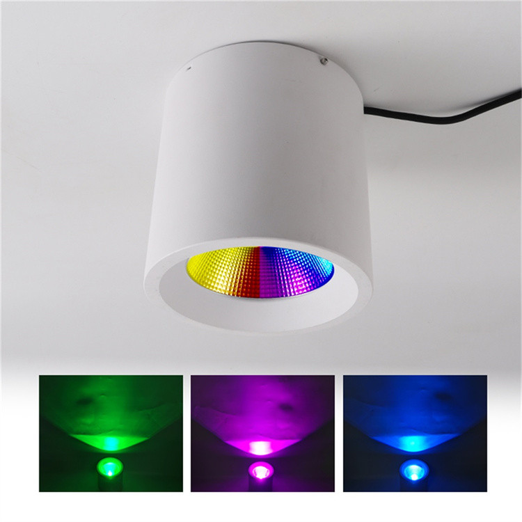 Smart 60W RGBW Downlight for Creating Christmas Atmosphere on Indoor Entertainment