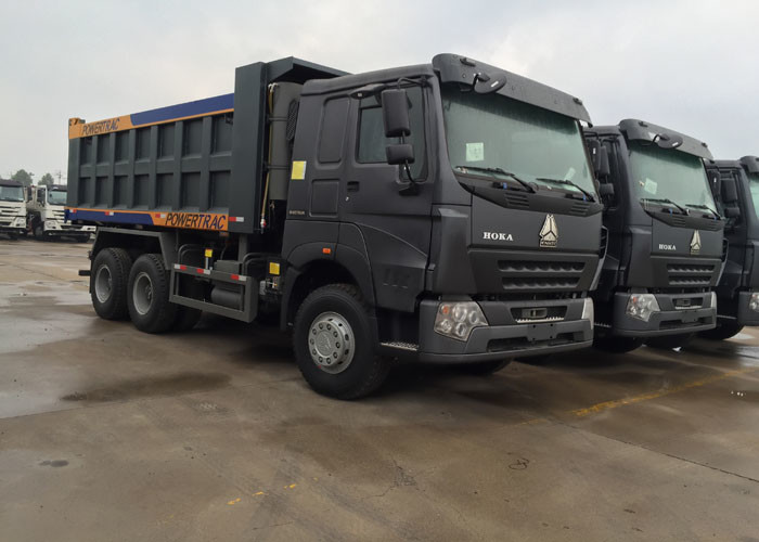 20 CBM 30 - 40 Ton SINOTRUK Dump Truck LHD 371 HP 6X4 Front Lifting System