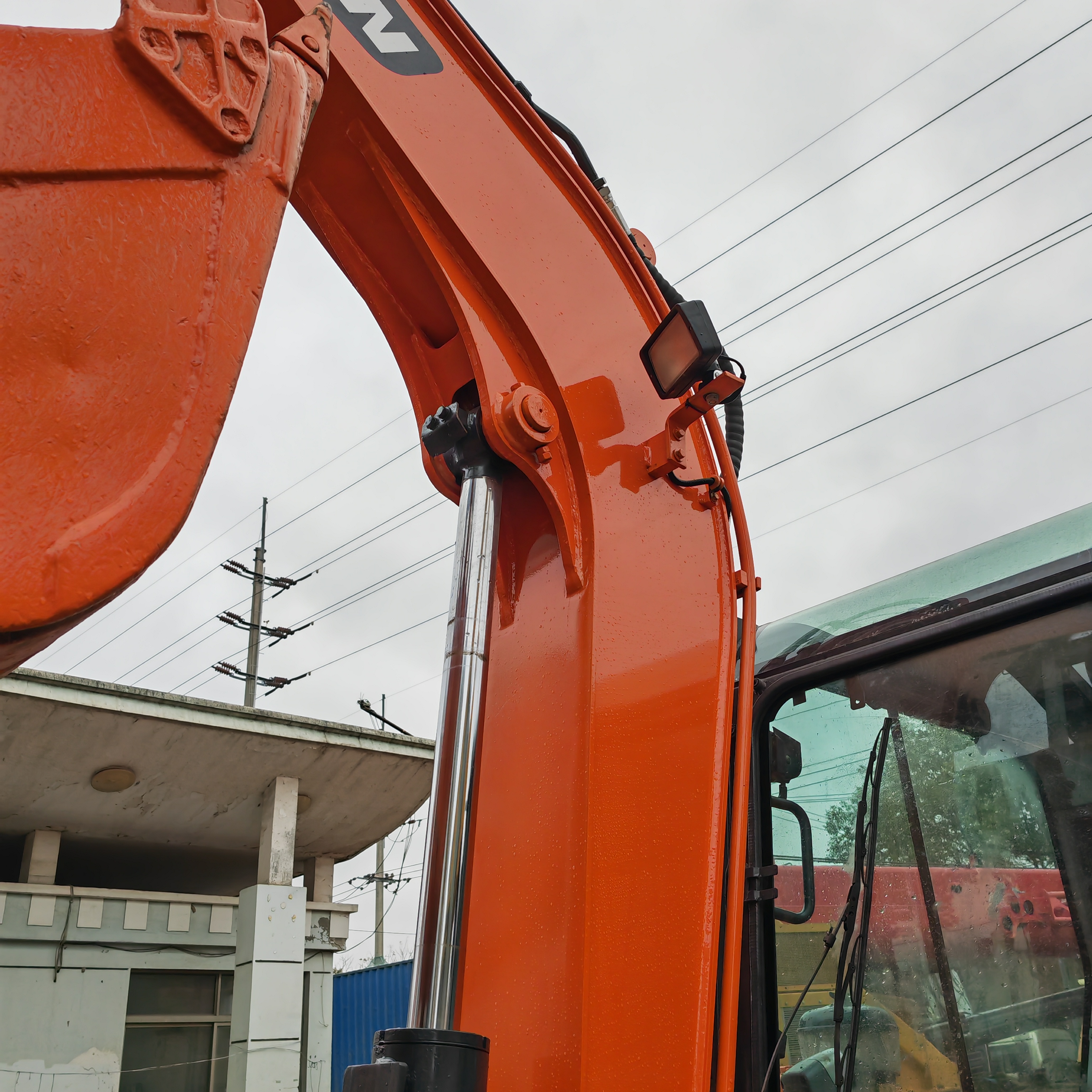 Used Doosan Mini Excavator Dx55 Second Hand Mini Digger Original Color