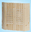 Spruce Wood Dry Steam Room Equipment Sand Timer / Bucket Simple Design