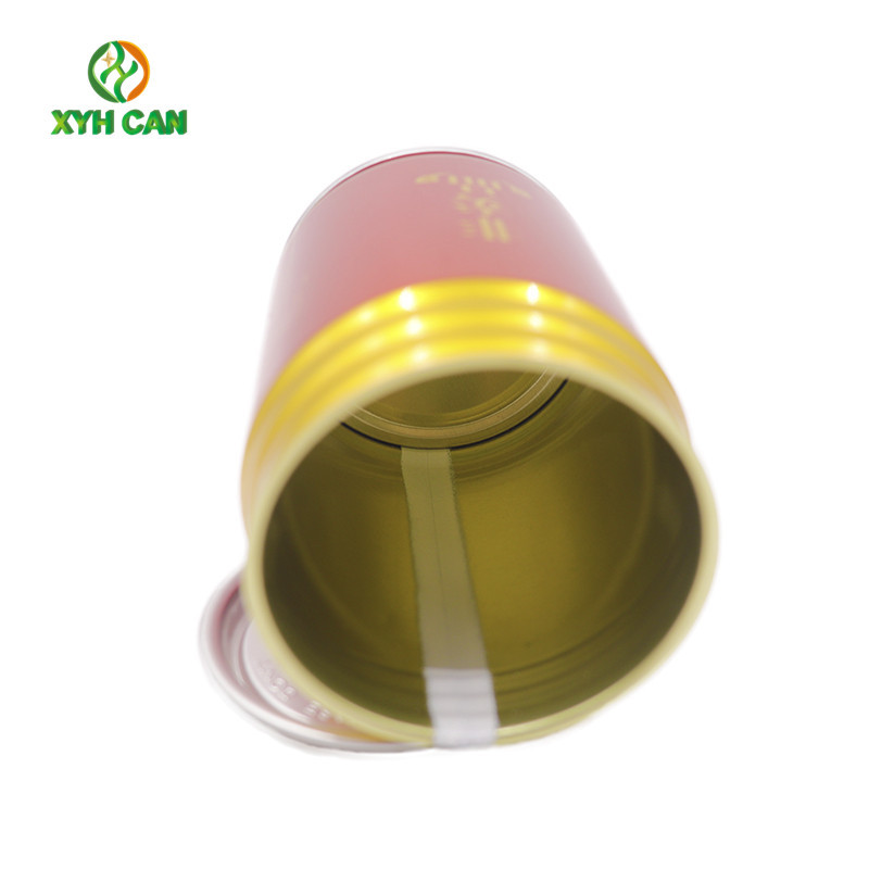 310ml Round Beverage Packaging Tinplate Can CMYK Printing