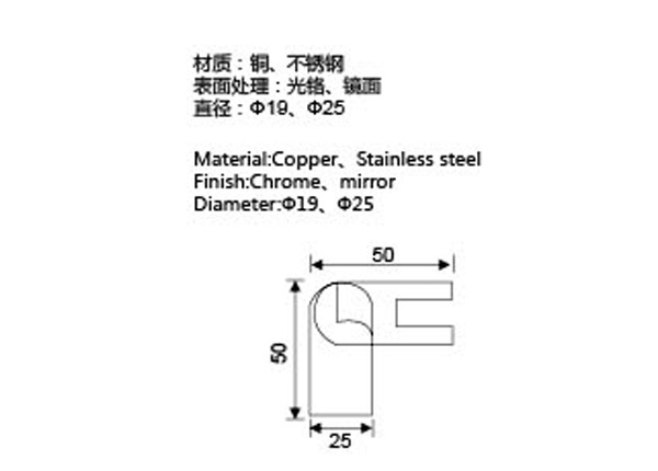 Durable Strong Glass Door Fitting Light Weight Fashion Design Long Lifespan