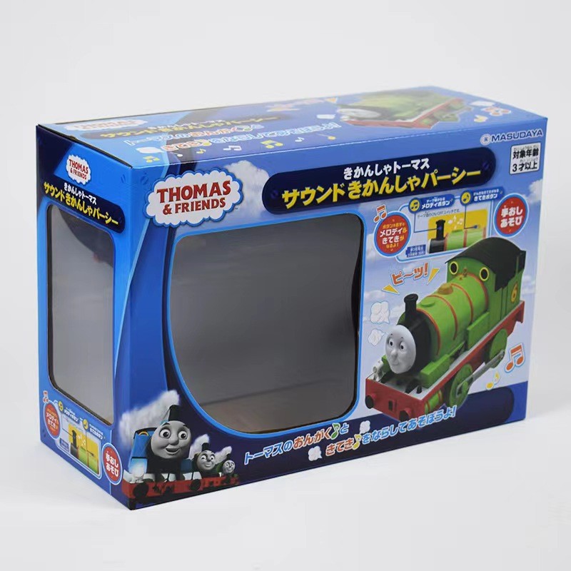 Fold Toy Cardboard Packaging Box Transparent Window Corrugated Cardboard Shipping Box