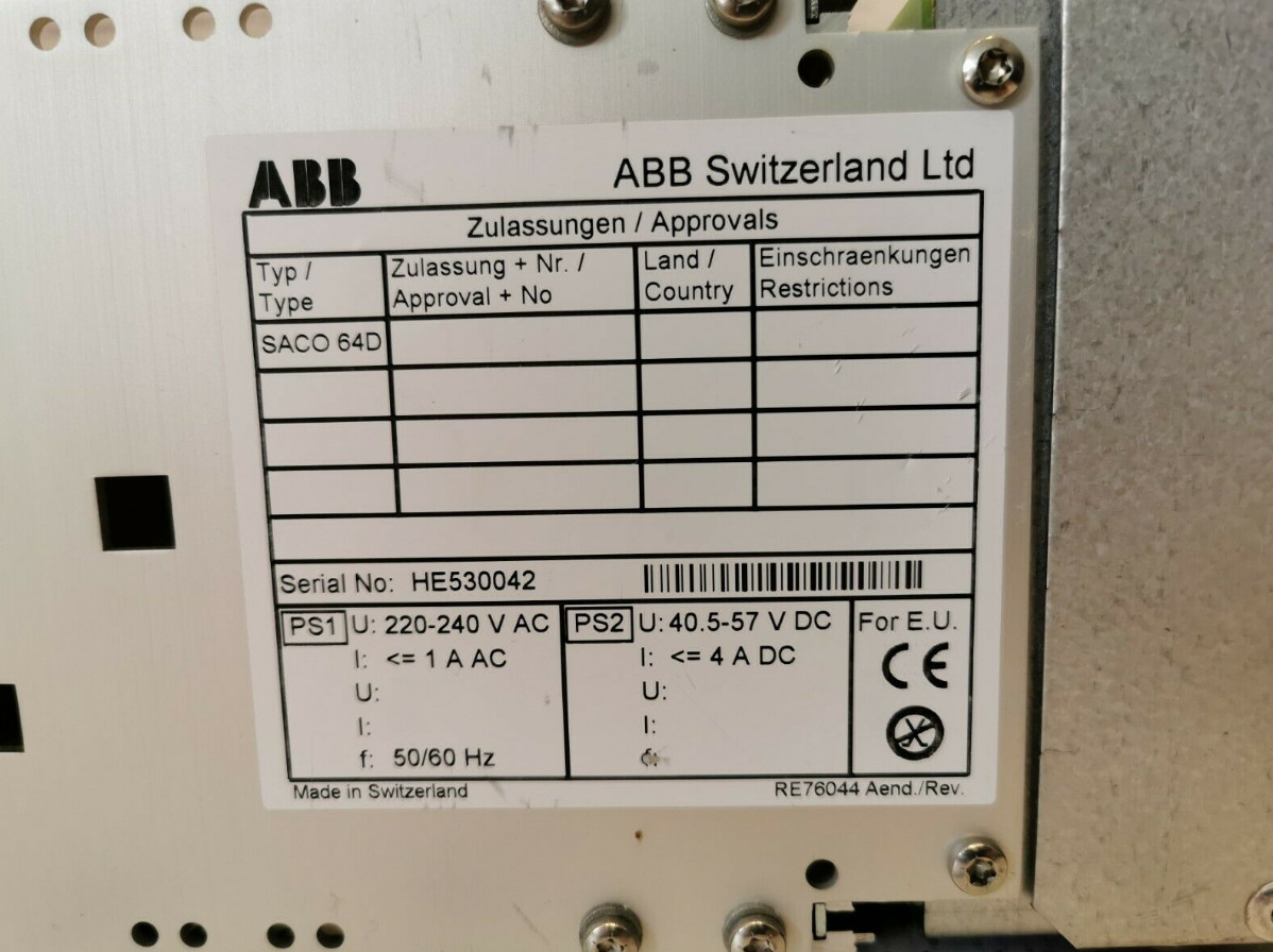 SACO64D SACO16D2 brand new and original, grey is main color, 3-5 working day of deliver time.