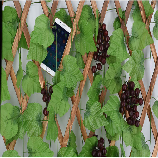 2.3m Fake Ivy Leaves Garland Vine Creeper Grape Foliage Carton Packing
