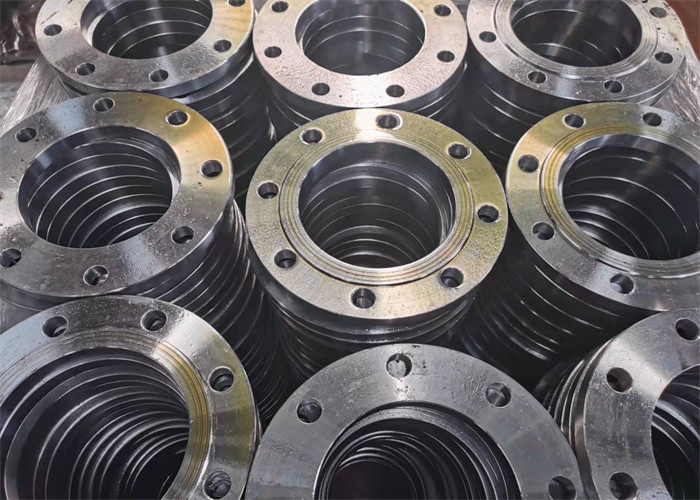 16MN GOST 12820 GOST 12821 Forged Steel Flange Flat Weld Neck ANSI 150 RF