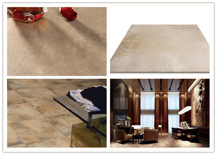 Garden Cement Look Porcelain Tile 20mm Thickness Compression Resistance