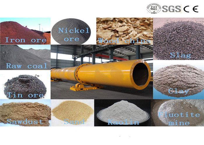 Industrial 10t/H Clay Slurry Dryer Machine / SUS304 Silica Sand Dryer