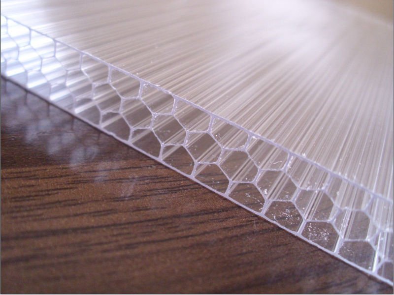 Sun Sheets PC Embossed Sheets 16mm Polycarbonate Honeycomb Layers