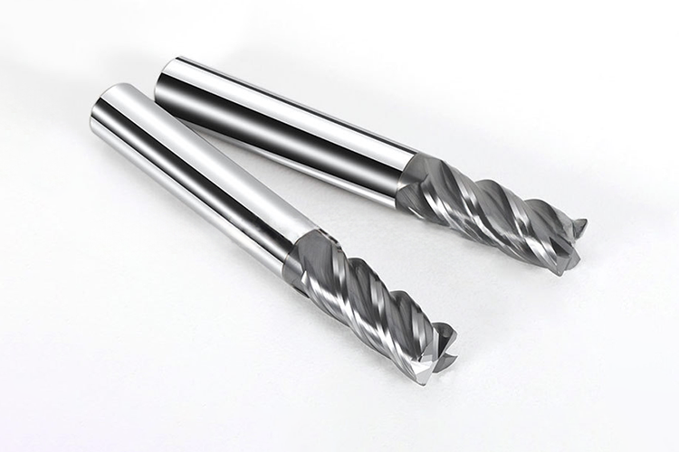 35° Helix Angle 0.6um Grain Size 1-12mm Cutting Diameter Tungsten Carbide End Mill for CNC Machining