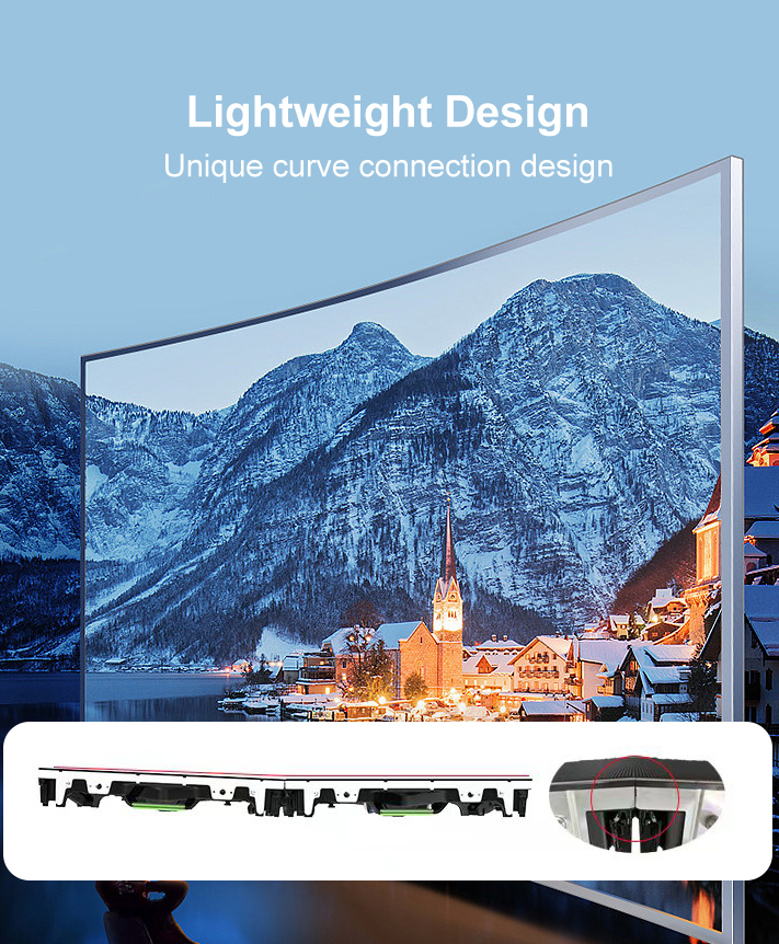 Mobile Led Screen Rental Full Color P3.91 Cube LED Screen For Concert Stage Background Video Wall