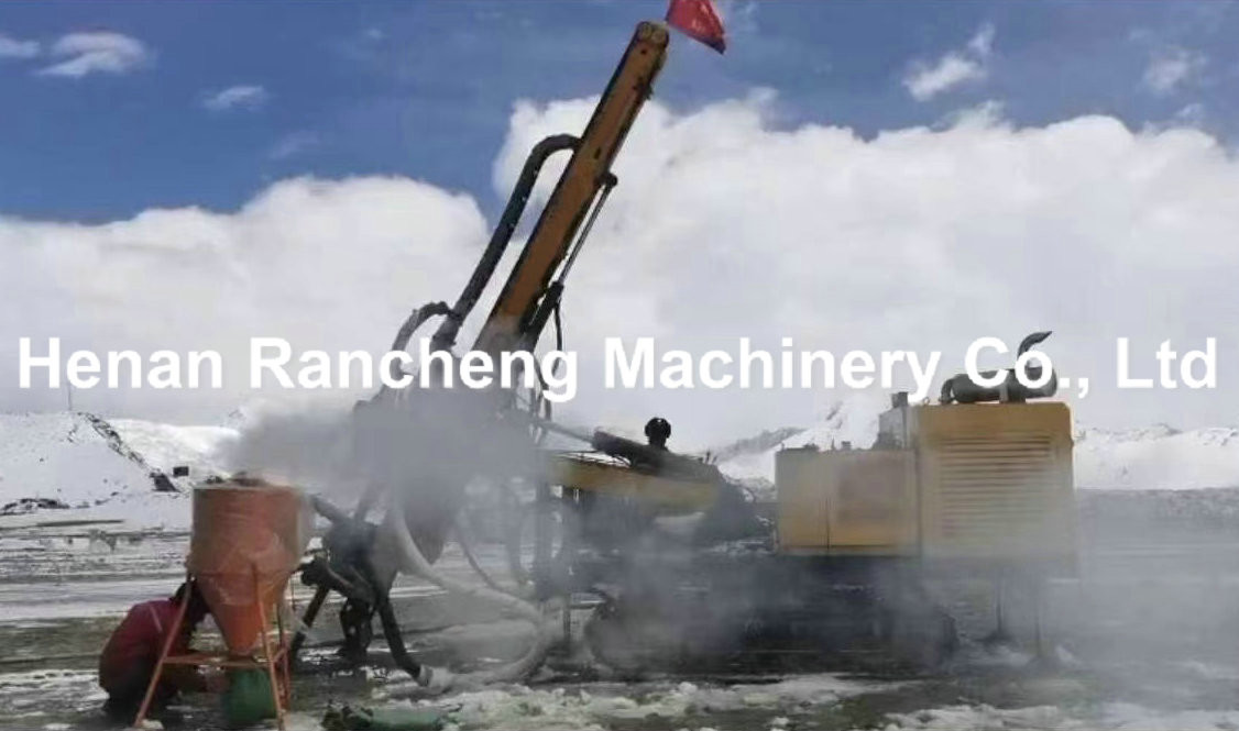 Crawler Type 150m Drill Depth Multifunctional Engineering Drill Rig With 125KW Cummins Engine