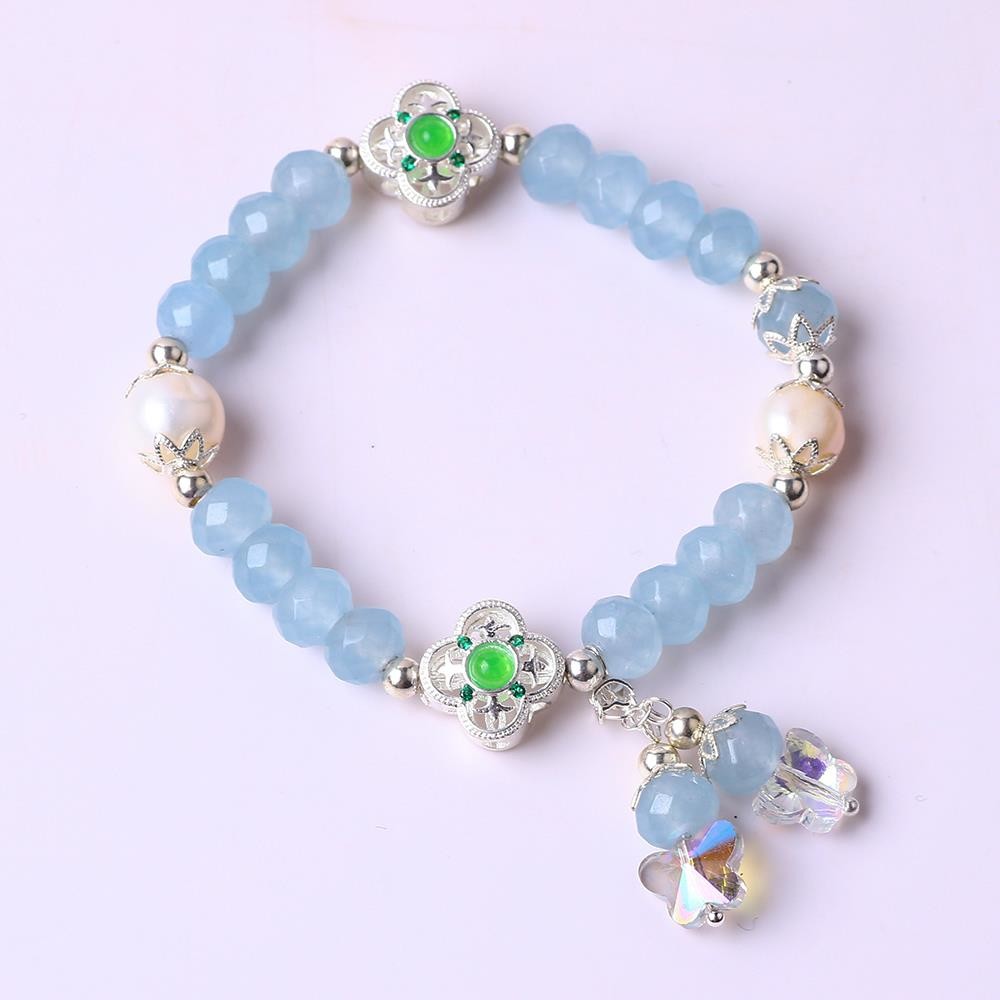 Handmade Healing Energy 10mm Bead Bracelet Gemstone Stretch Bracelet