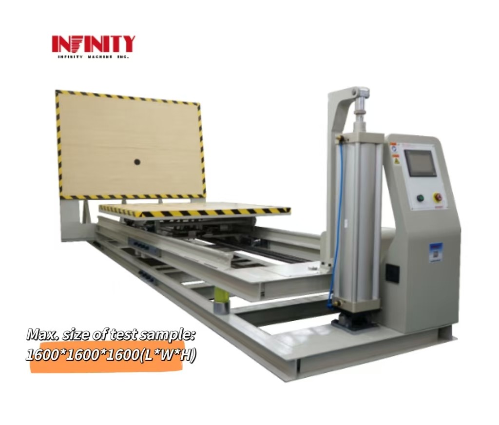 GB/T4857.11 Horizontal Impact Test Product Packaging Inclined Impact Testing Machine