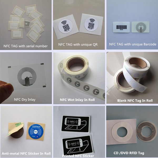 Custom Printing Ntag216 Nfc Sticker NFC Tag