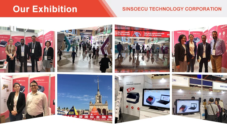Effortless Sinosecu Passport and National ID QR Code Scanner for Airport Checkpoints