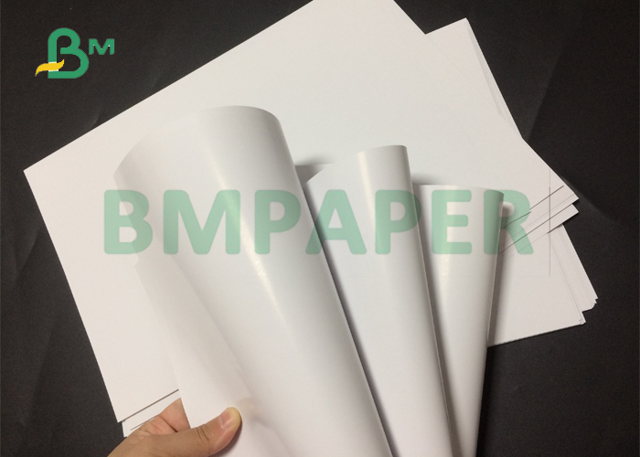 70 x 100cm Size  80lb 100lb 2 Side Coating Gloss Text Paper Sheet For Calendar 