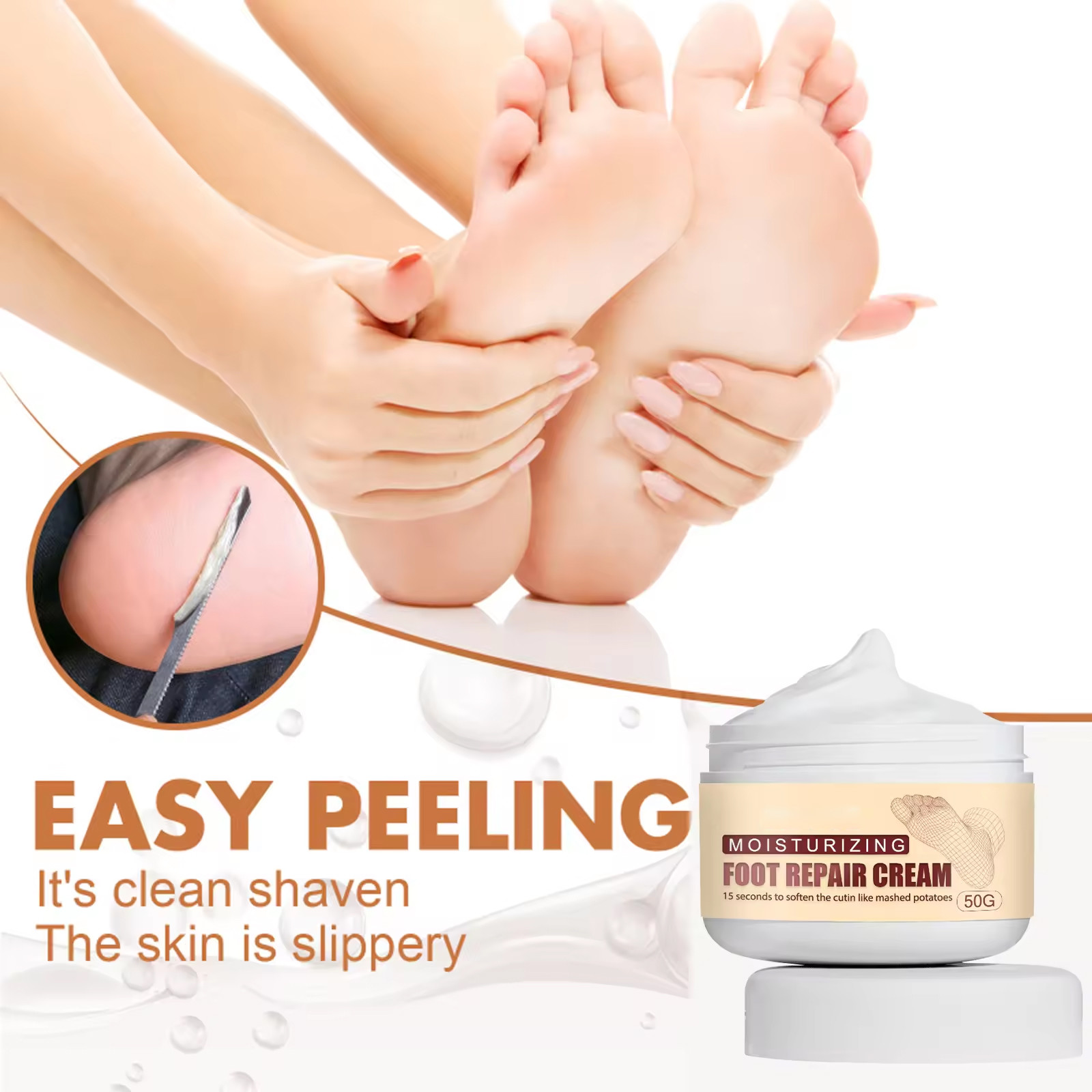 OEM ODM Hand And Foot Care Cream Anti Cracking Dry Peeling Repairing Cracks