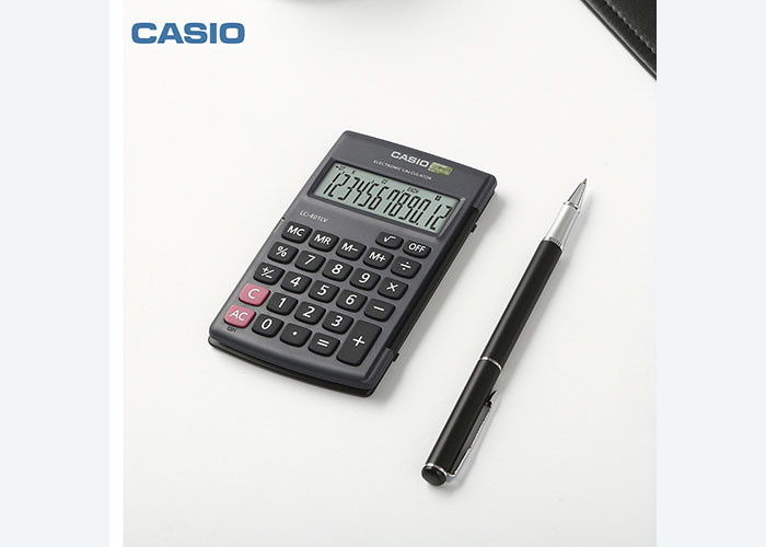 For Authentic Casio Casio LC-401LV Clamshell Portable 8-bit display Mini pocket calculator