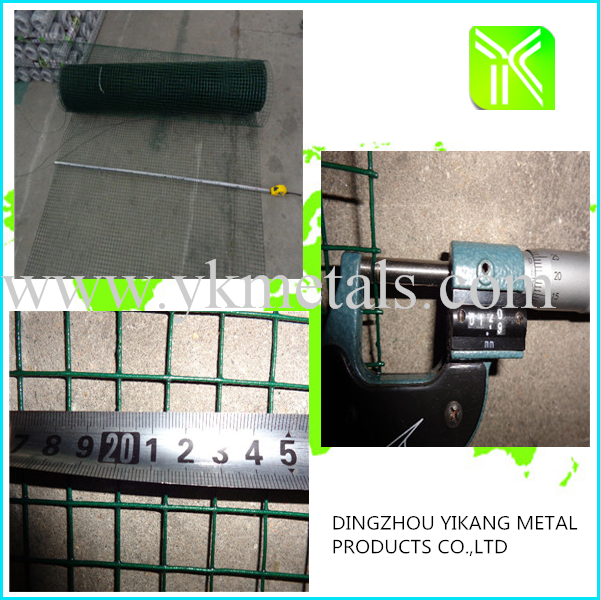 PVC Coated Welded Wire Mesh as fence guard, decorate, machine protection