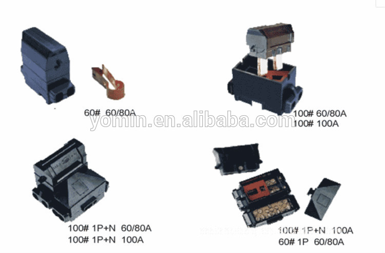 1501 Low Voltage Bakelite Cut Out Fuse, House Service Cut Out Fuse 60/80amp, Cut Out Fuse 1p+n