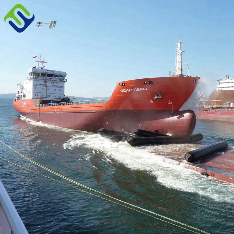 Reliable Protection Marine Rubber Airbag For Ship Launching Air Lift Bags