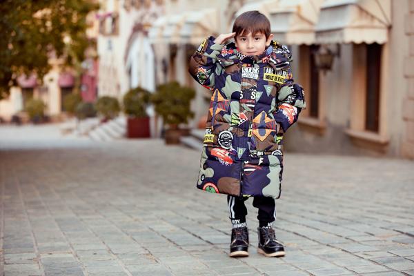 Bilemi Windproof Trench Frozen Warm Fashion Outdoor Boys Down Jacket Kids Winter