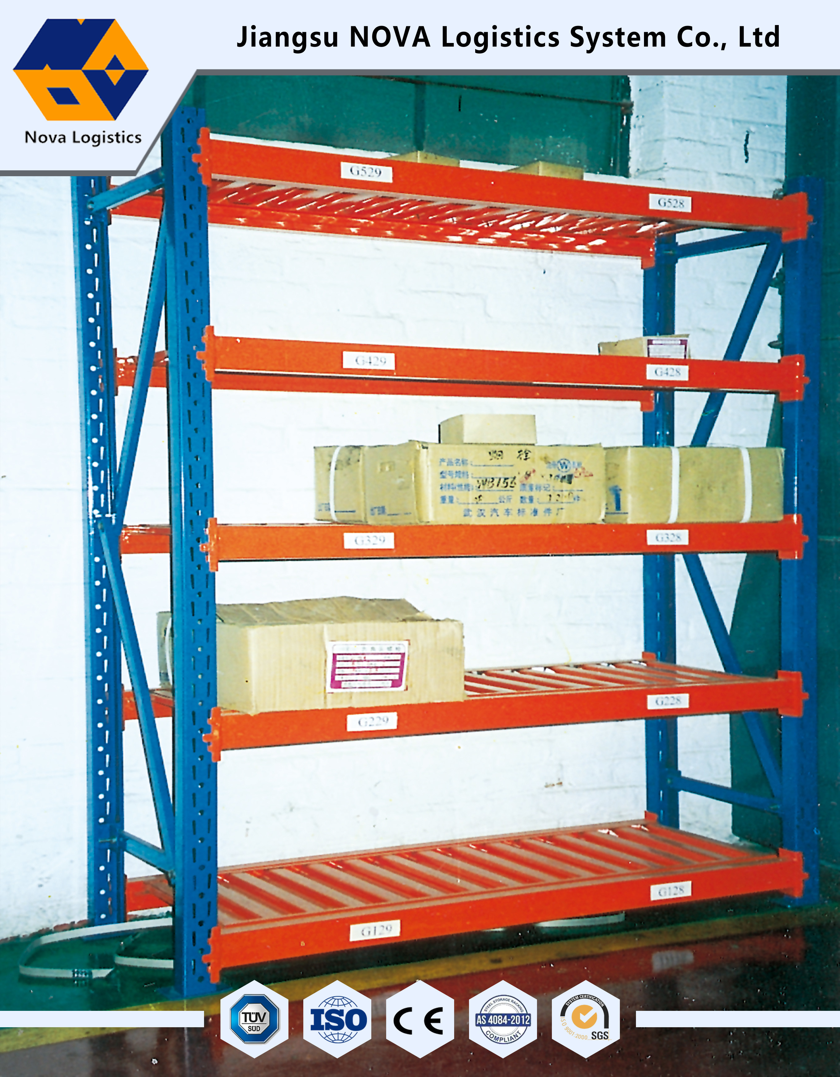 Long Span Metal Shelves/NOVA bRAND/cHINESE mANUFACTURER