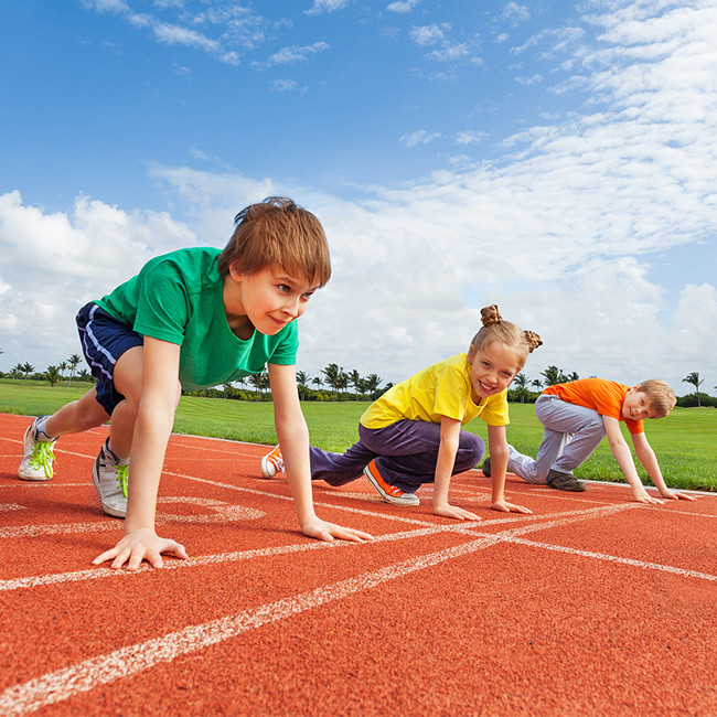Eco Friendly Athletic Running Track Spray Coating System