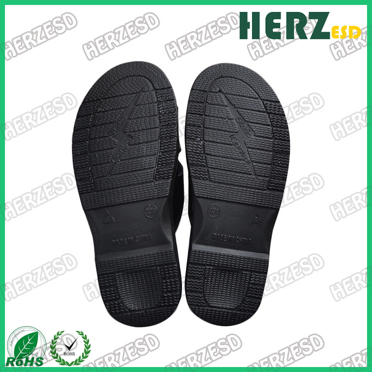 Slip Resistant ESD Safety Shoes ESD Cleanroom Slipper Efficiently Prevent Dust Generating