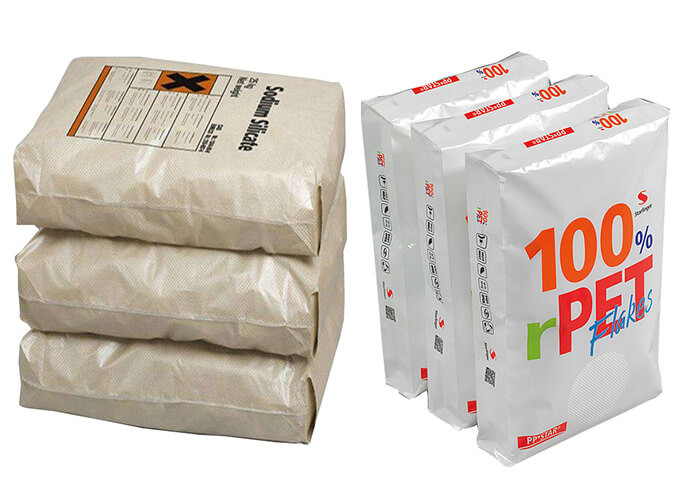 Laminated PP Woven Block Bottom Valve Bag 25KG 50KG Customized Printing