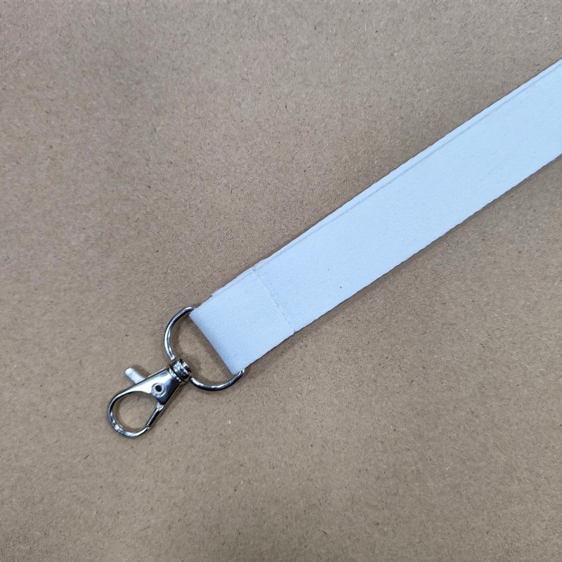 Printable Double Sided Polyester Sublimation Lanyard Blanks With Safety Buckle