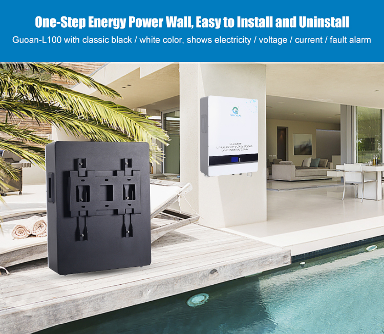 5KW Practical Wall Mounted Solar Battery , Home Solar Power Wall