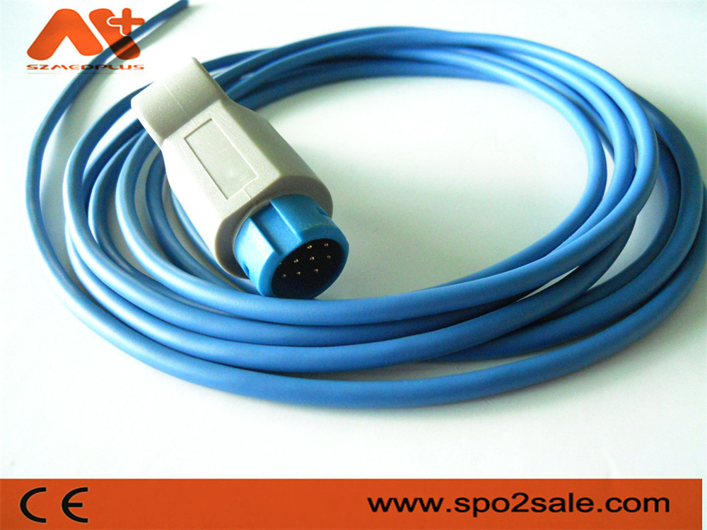 8 Pin Patient Monitor Accessories Philips Spo2 Cable 12 Pin