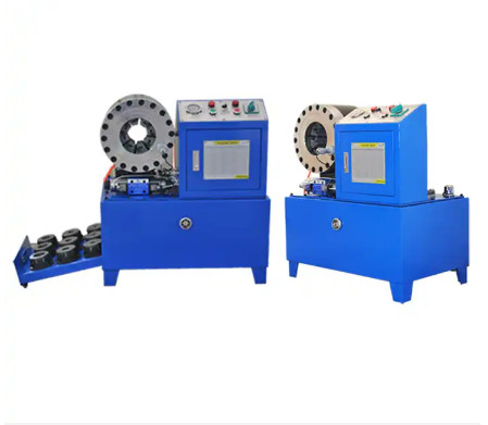 3KW / 4KW DX68 Hydraulic Hose Crimping Machine With 10 Sets Of Dies