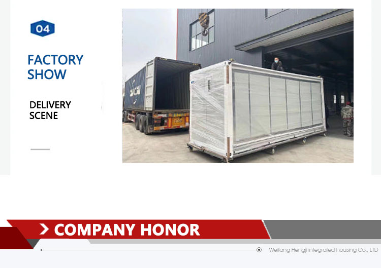 20ft Prefabricated Foldable Portable Container House for Offices and Homes Luxary Style