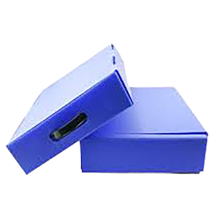 Mangosteen PP Corrugated Box Glossy Apple Coroplast Box Customized