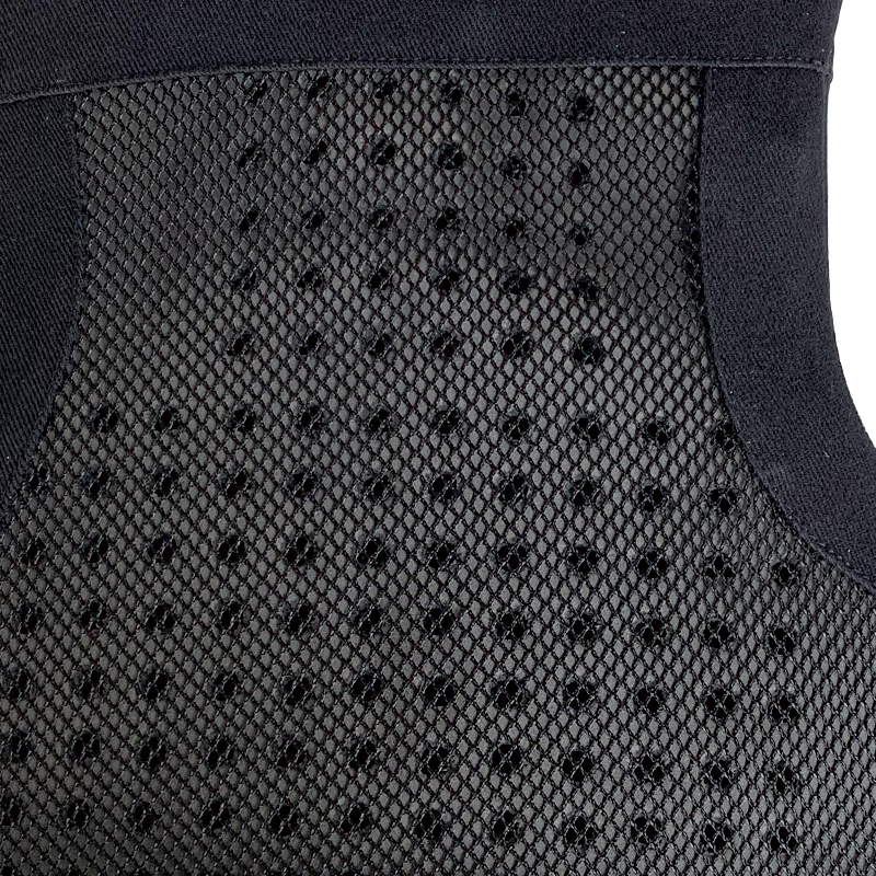 Equestrian Vest Black S-XL Horse Riding Body Protector Padded Jacket Outdoor Clothing